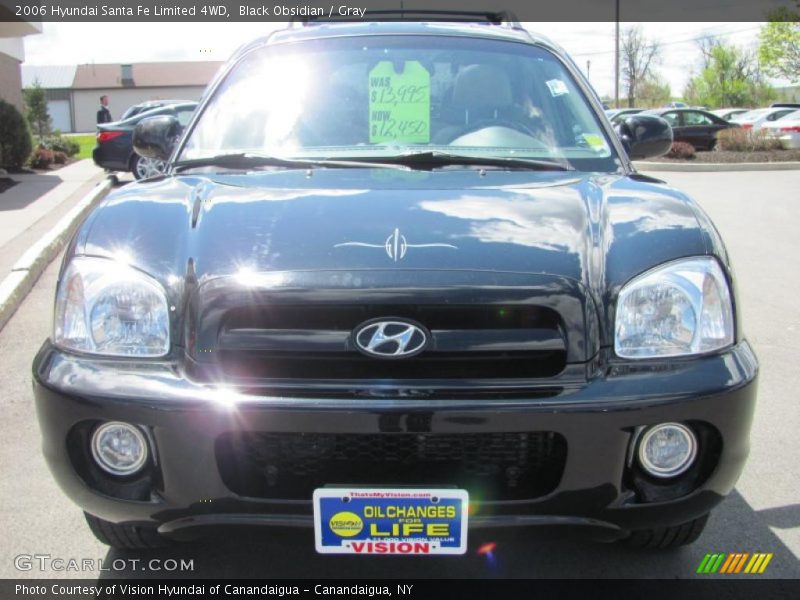 Black Obsidian / Gray 2006 Hyundai Santa Fe Limited 4WD