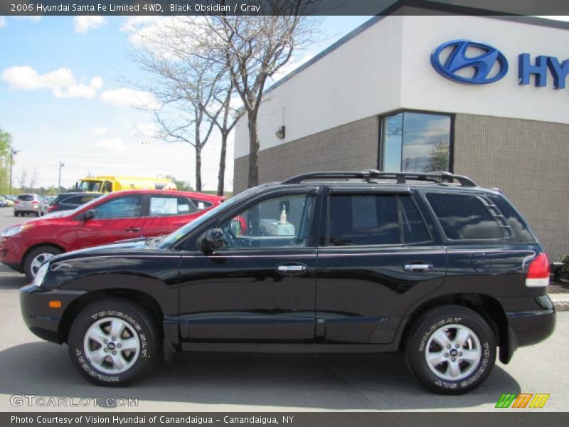 Black Obsidian / Gray 2006 Hyundai Santa Fe Limited 4WD