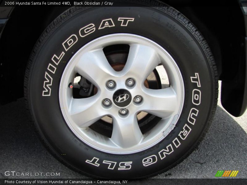 Black Obsidian / Gray 2006 Hyundai Santa Fe Limited 4WD