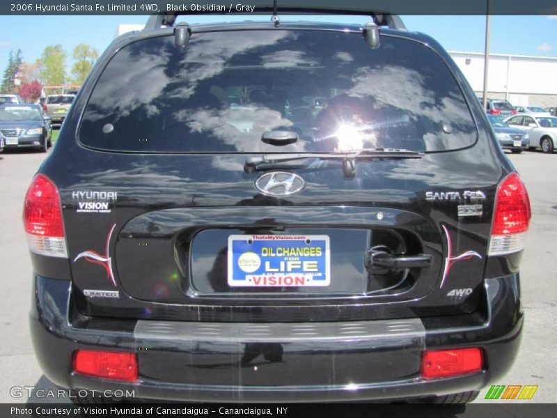 Black Obsidian / Gray 2006 Hyundai Santa Fe Limited 4WD