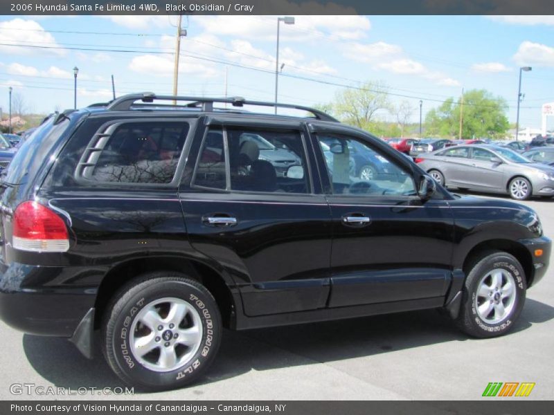 Black Obsidian / Gray 2006 Hyundai Santa Fe Limited 4WD