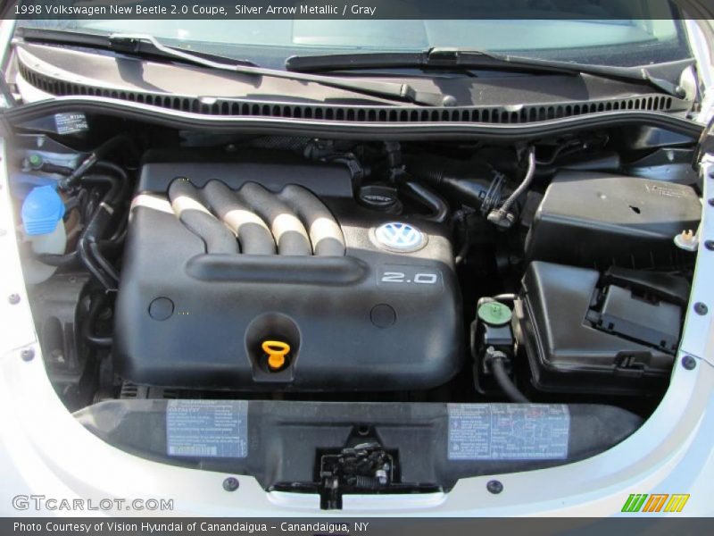 Silver Arrow Metallic / Gray 1998 Volkswagen New Beetle 2.0 Coupe