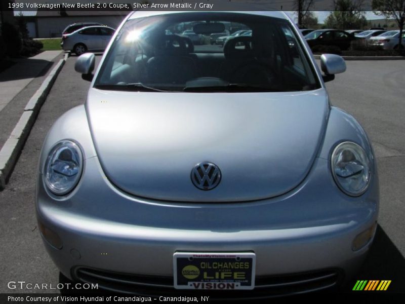 Silver Arrow Metallic / Gray 1998 Volkswagen New Beetle 2.0 Coupe