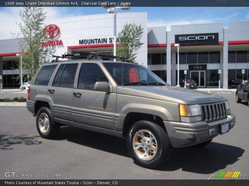 Charcoal Gold Satin / Agate 1996 Jeep Grand Cherokee Limited 4x4