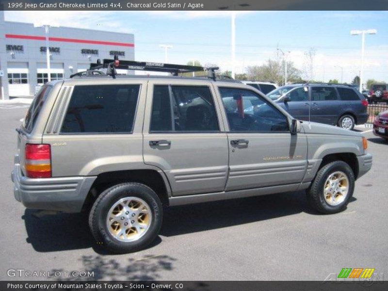 Charcoal Gold Satin / Agate 1996 Jeep Grand Cherokee Limited 4x4