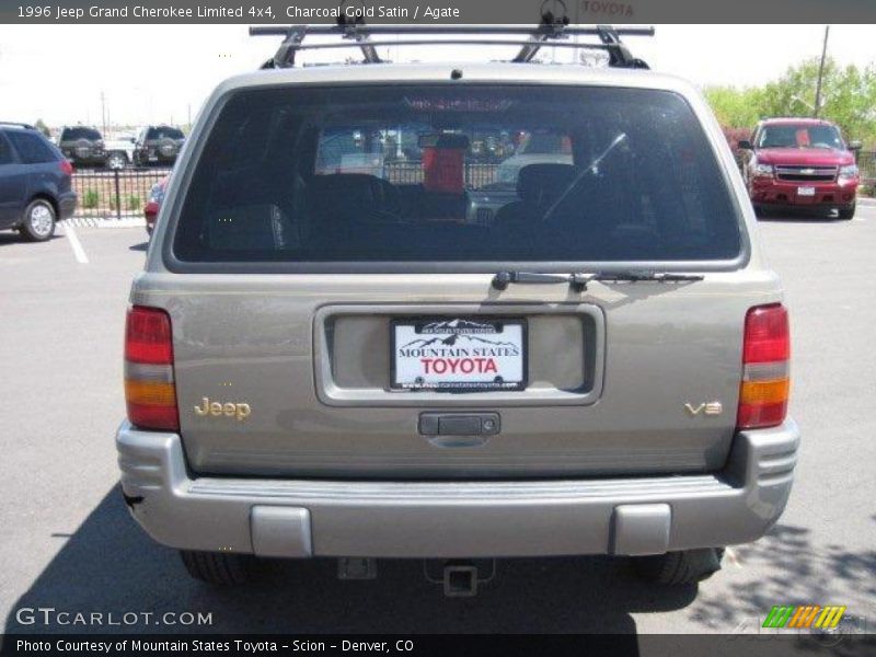 Charcoal Gold Satin / Agate 1996 Jeep Grand Cherokee Limited 4x4