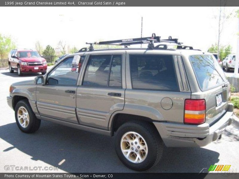 Charcoal Gold Satin / Agate 1996 Jeep Grand Cherokee Limited 4x4