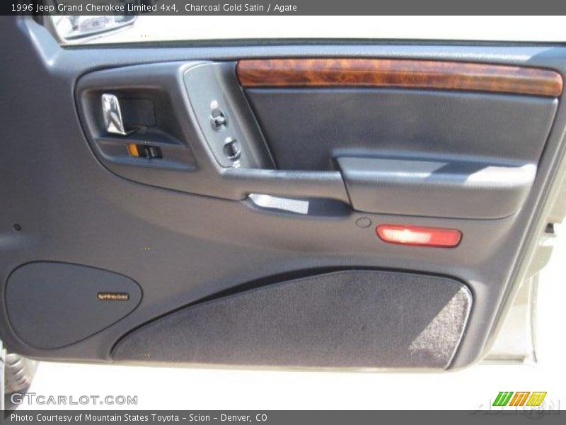 Charcoal Gold Satin / Agate 1996 Jeep Grand Cherokee Limited 4x4