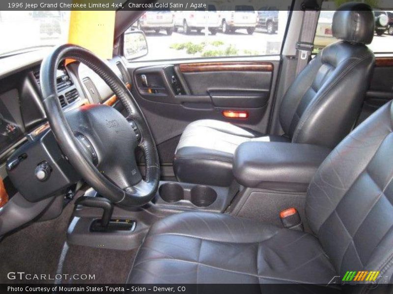 Charcoal Gold Satin / Agate 1996 Jeep Grand Cherokee Limited 4x4
