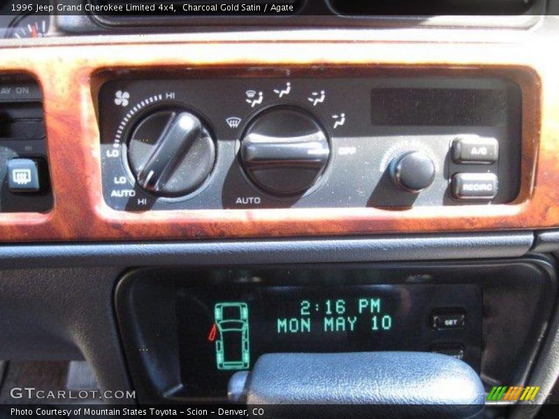 Charcoal Gold Satin / Agate 1996 Jeep Grand Cherokee Limited 4x4