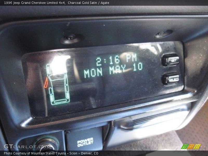 Charcoal Gold Satin / Agate 1996 Jeep Grand Cherokee Limited 4x4