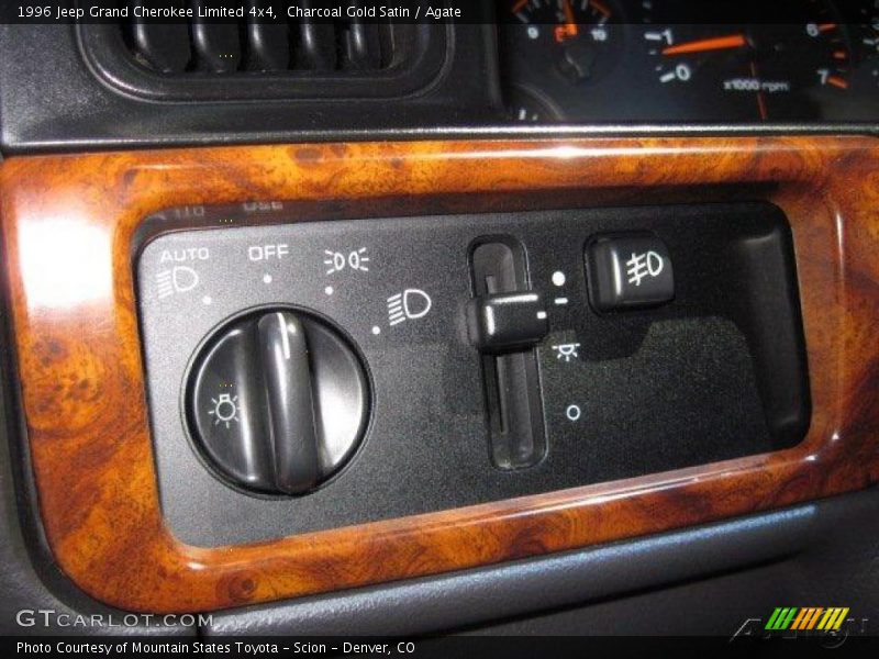 Charcoal Gold Satin / Agate 1996 Jeep Grand Cherokee Limited 4x4