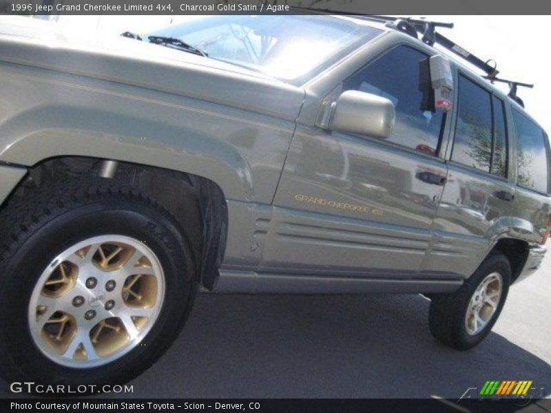 Charcoal Gold Satin / Agate 1996 Jeep Grand Cherokee Limited 4x4