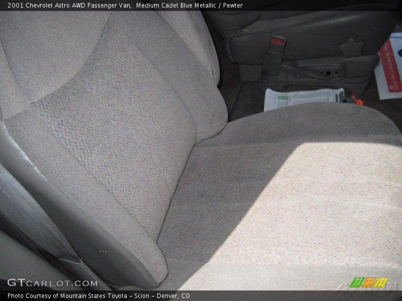 Medium Cadet Blue Metallic / Pewter 2001 Chevrolet Astro AWD Passenger Van