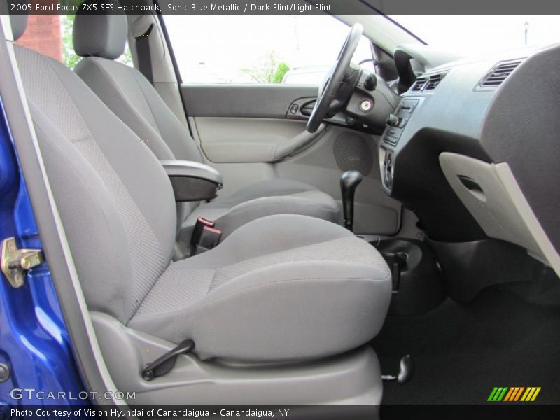 Sonic Blue Metallic / Dark Flint/Light Flint 2005 Ford Focus ZX5 SES Hatchback