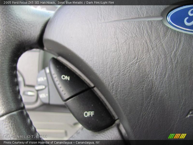 Sonic Blue Metallic / Dark Flint/Light Flint 2005 Ford Focus ZX5 SES Hatchback