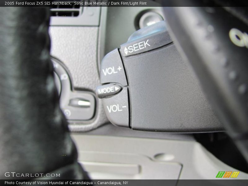 Sonic Blue Metallic / Dark Flint/Light Flint 2005 Ford Focus ZX5 SES Hatchback
