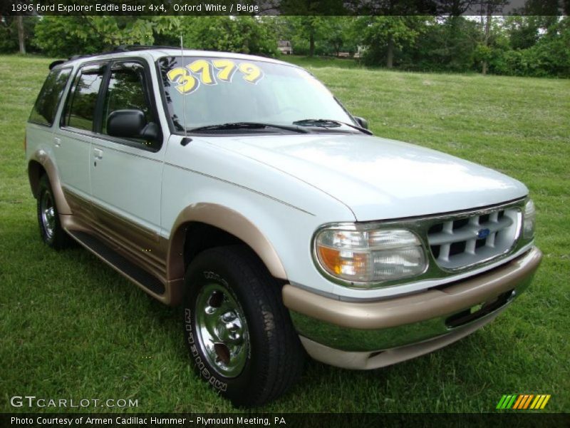 Oxford White / Beige 1996 Ford Explorer Eddie Bauer 4x4