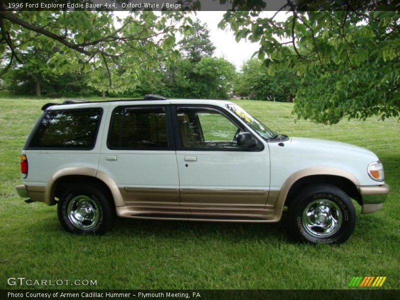 Oxford White / Beige 1996 Ford Explorer Eddie Bauer 4x4