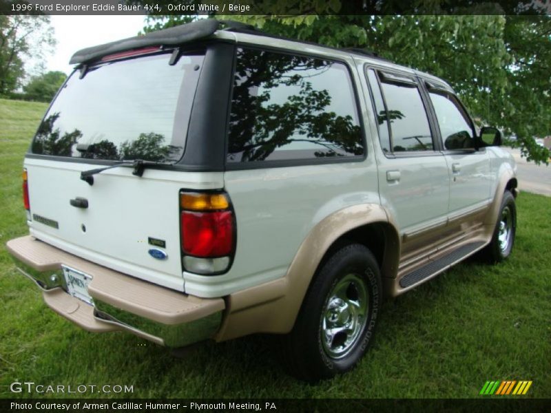 Oxford White / Beige 1996 Ford Explorer Eddie Bauer 4x4