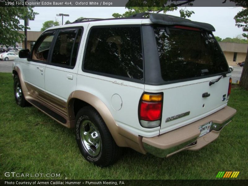 Oxford White / Beige 1996 Ford Explorer Eddie Bauer 4x4