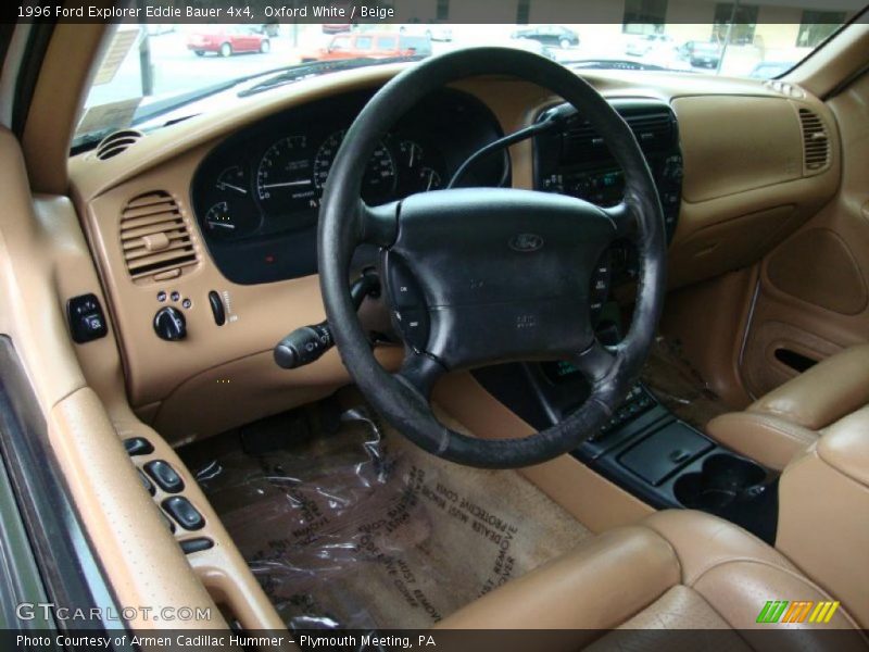 Oxford White / Beige 1996 Ford Explorer Eddie Bauer 4x4