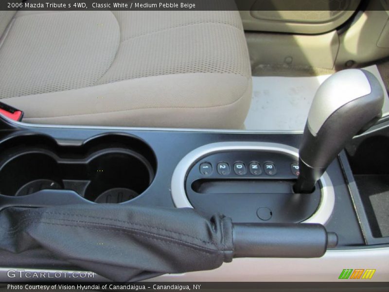 Classic White / Medium Pebble Beige 2006 Mazda Tribute s 4WD