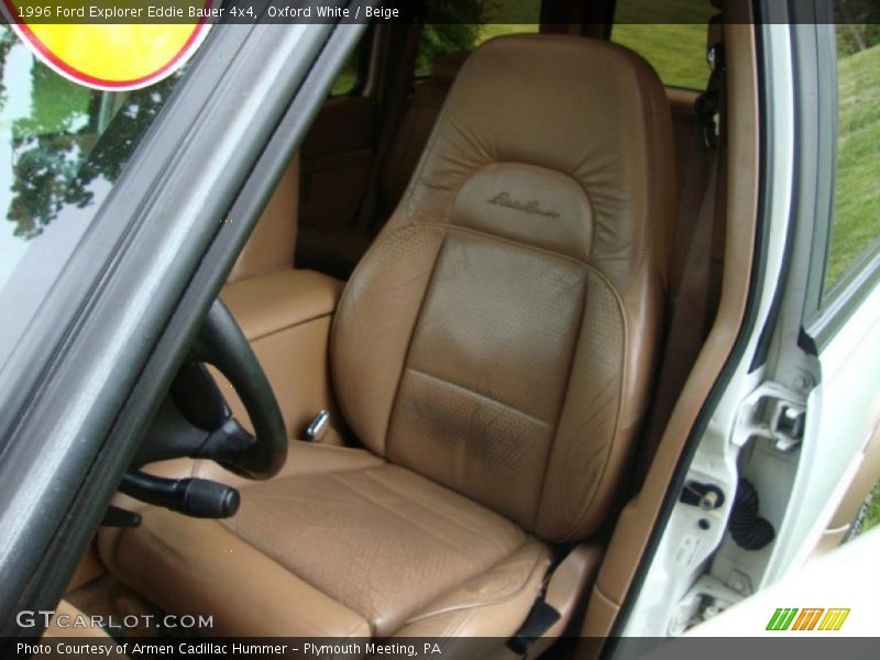 Oxford White / Beige 1996 Ford Explorer Eddie Bauer 4x4