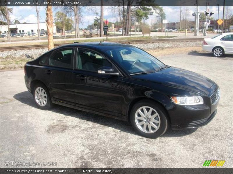 Black Stone / Off-Black 2008 Volvo S40 2.4i