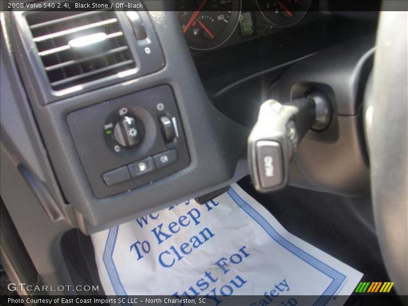 Black Stone / Off-Black 2008 Volvo S40 2.4i