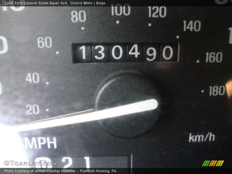 Oxford White / Beige 1996 Ford Explorer Eddie Bauer 4x4