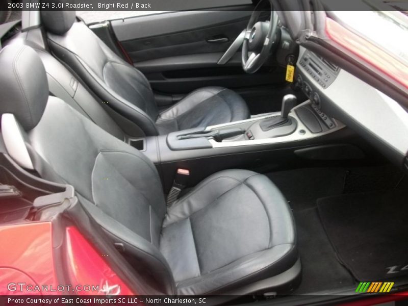 Bright Red / Black 2003 BMW Z4 3.0i Roadster