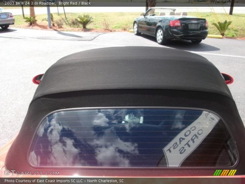 Bright Red / Black 2003 BMW Z4 3.0i Roadster