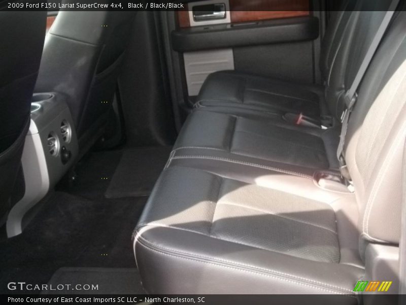 Black / Black/Black 2009 Ford F150 Lariat SuperCrew 4x4
