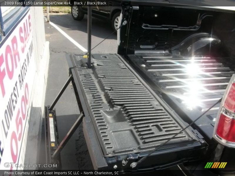 Black / Black/Black 2009 Ford F150 Lariat SuperCrew 4x4
