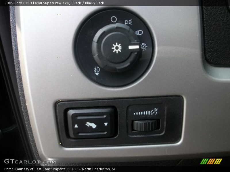Black / Black/Black 2009 Ford F150 Lariat SuperCrew 4x4