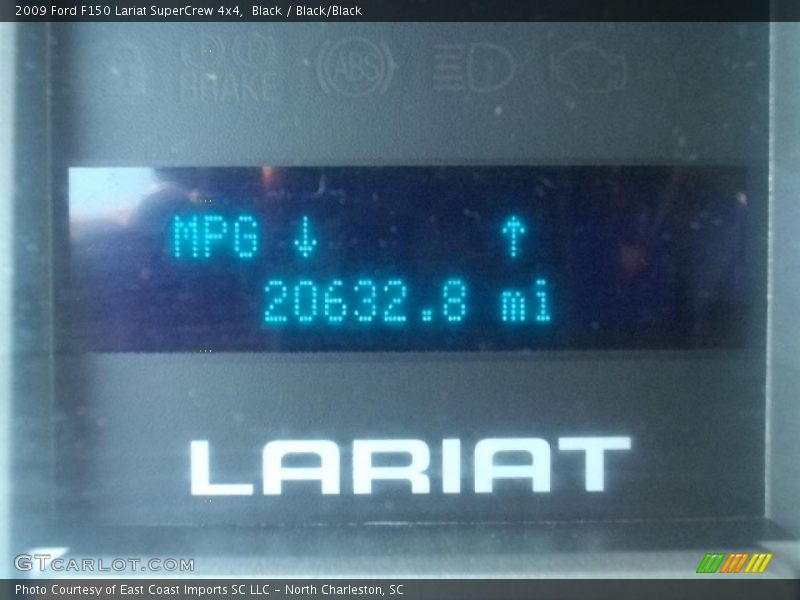 Black / Black/Black 2009 Ford F150 Lariat SuperCrew 4x4