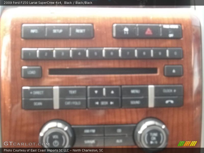 Black / Black/Black 2009 Ford F150 Lariat SuperCrew 4x4