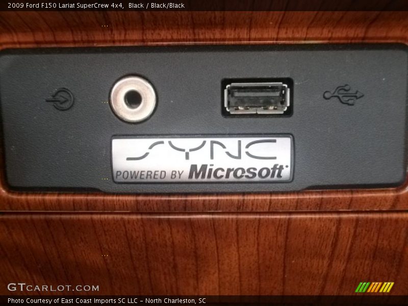 Black / Black/Black 2009 Ford F150 Lariat SuperCrew 4x4