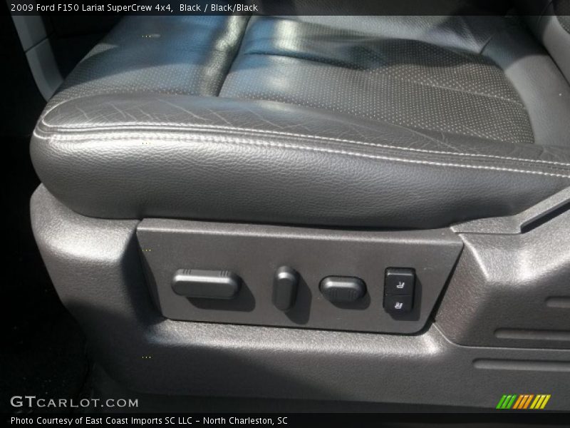 Black / Black/Black 2009 Ford F150 Lariat SuperCrew 4x4