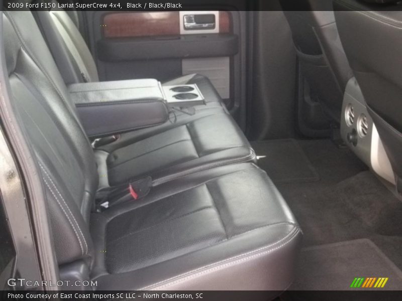 Black / Black/Black 2009 Ford F150 Lariat SuperCrew 4x4