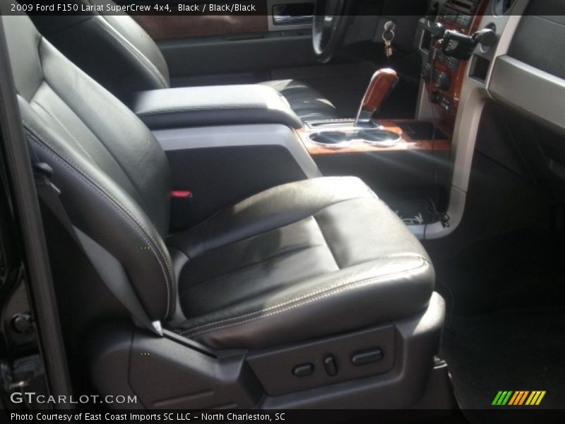 Black / Black/Black 2009 Ford F150 Lariat SuperCrew 4x4
