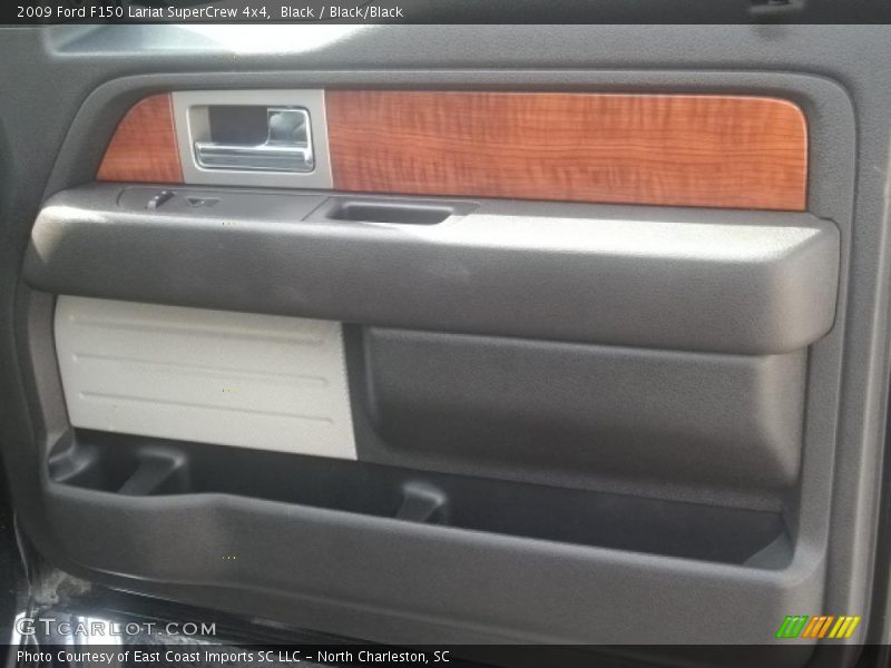 Black / Black/Black 2009 Ford F150 Lariat SuperCrew 4x4