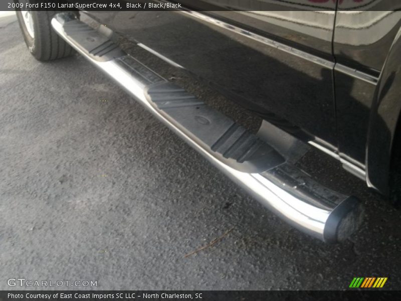 Black / Black/Black 2009 Ford F150 Lariat SuperCrew 4x4