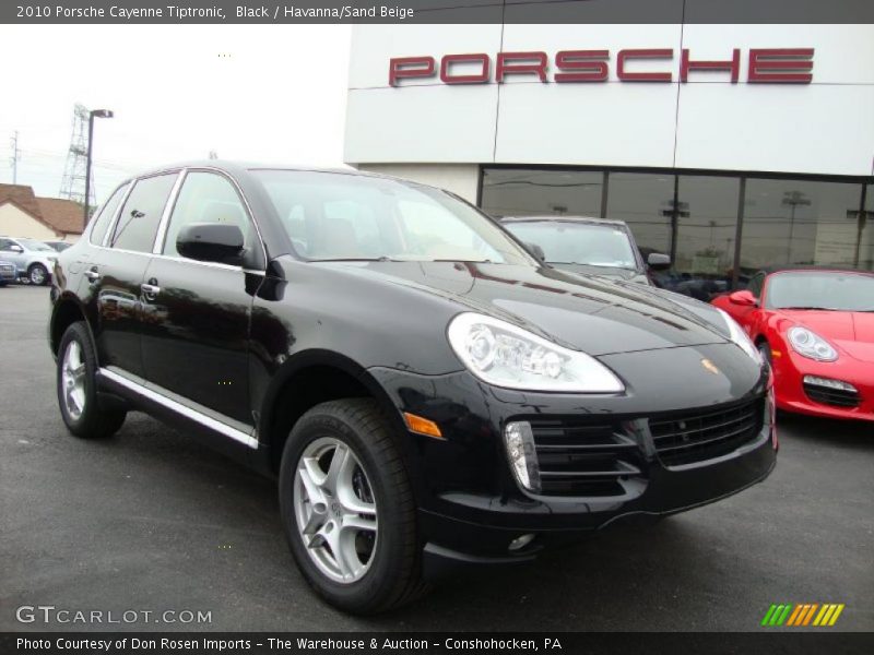 Black / Havanna/Sand Beige 2010 Porsche Cayenne Tiptronic