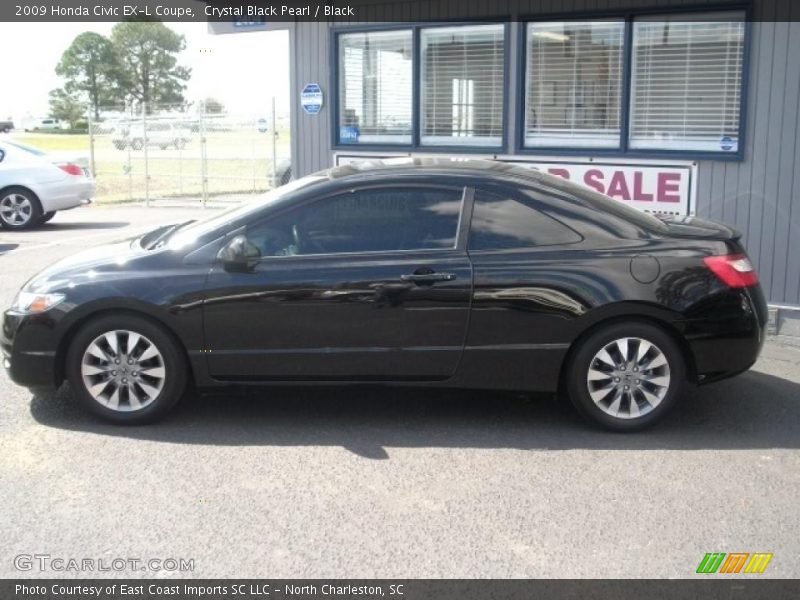 2009 Black honda civic coupe #6