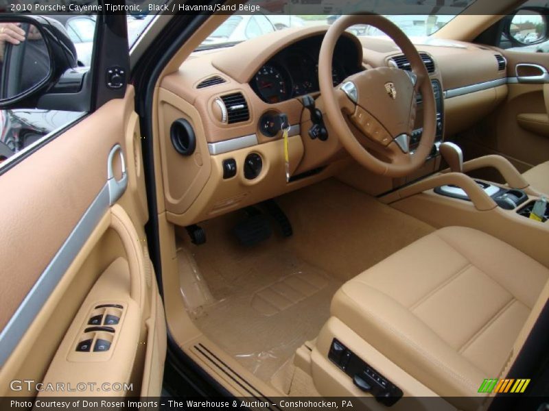 Black / Havanna/Sand Beige 2010 Porsche Cayenne Tiptronic