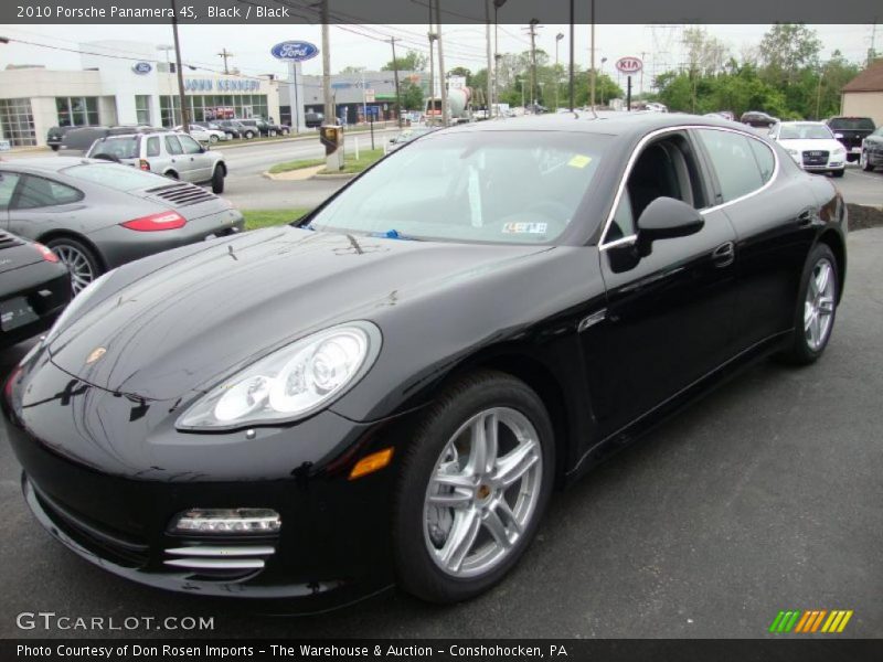 Black / Black 2010 Porsche Panamera 4S