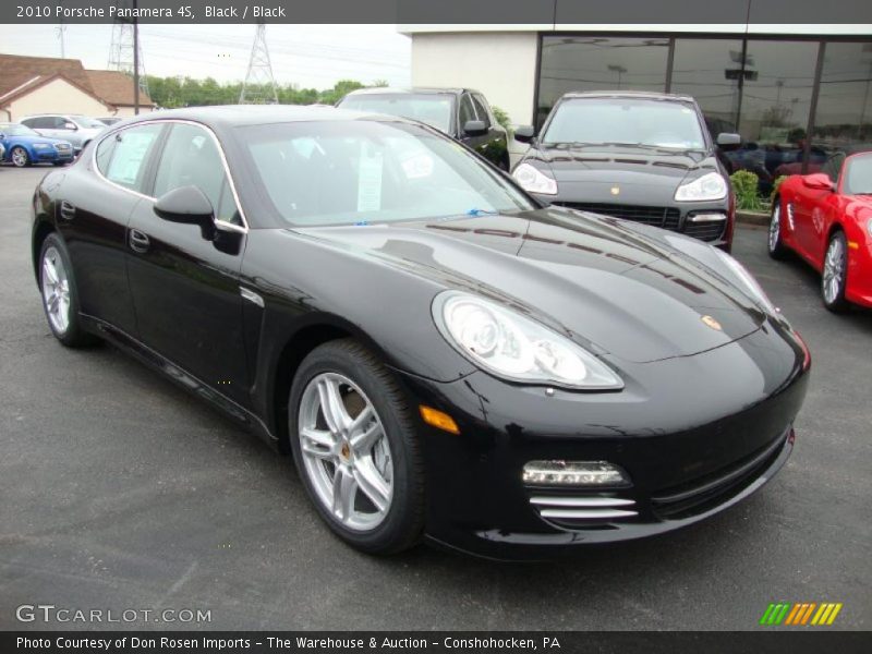 Black / Black 2010 Porsche Panamera 4S