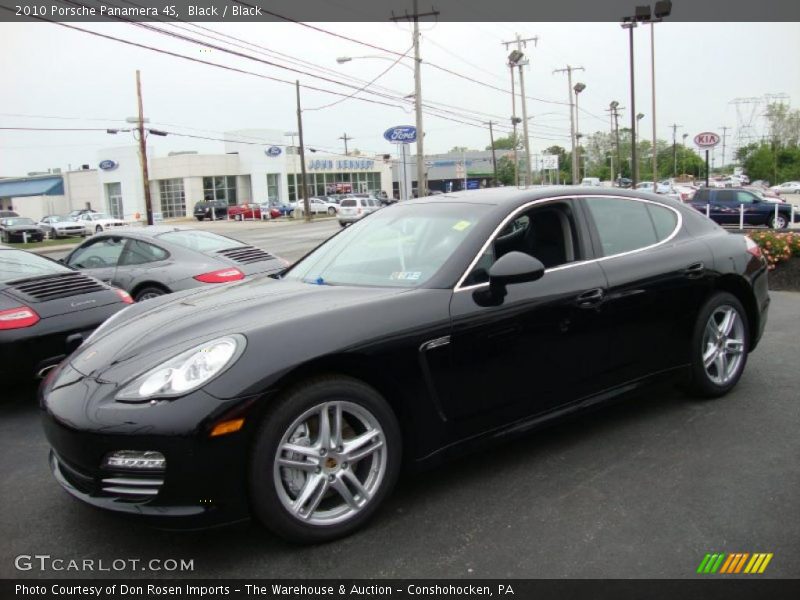 Black / Black 2010 Porsche Panamera 4S